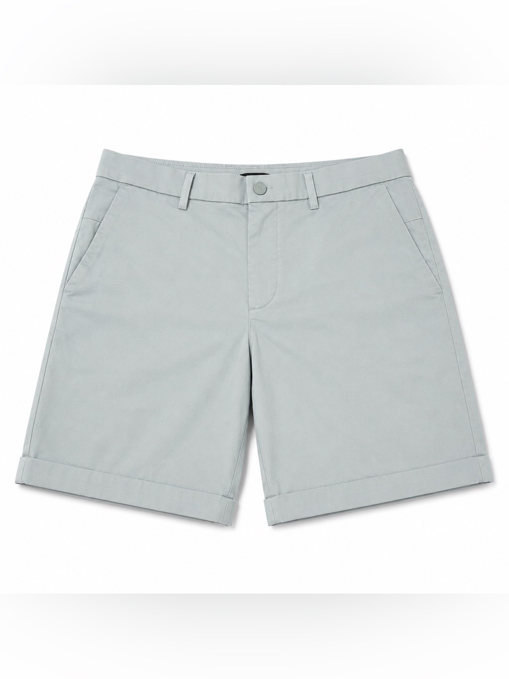 Banana Republic Aiden Golf Shorts Men’s 35 Gray Stretch Performance Flat Front
